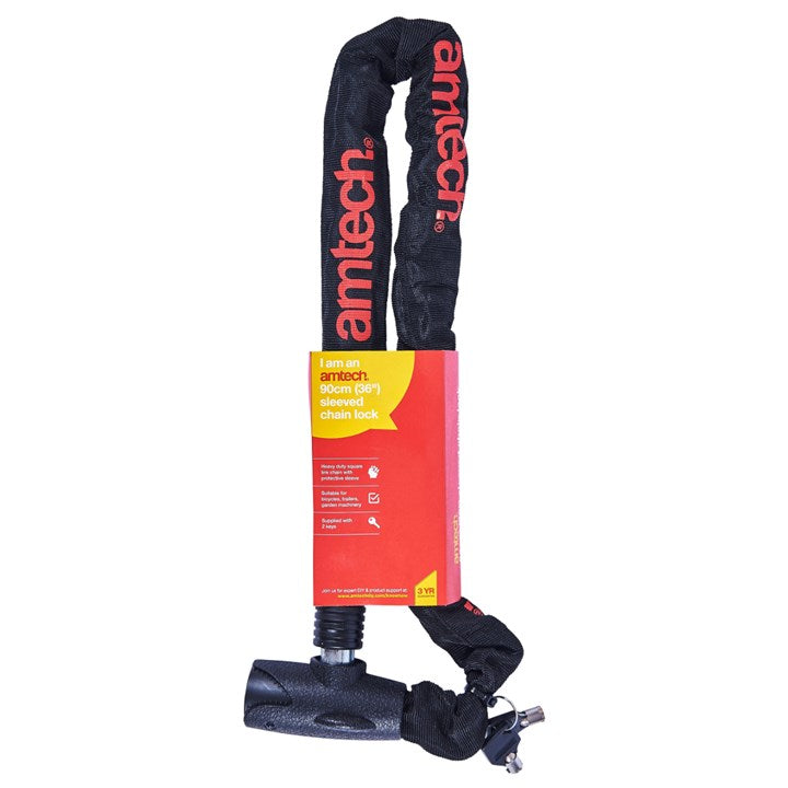 Amtech 90cm (36") Sleeved chain lock S3285