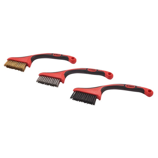 Amtech 3 Piece brush set S3545