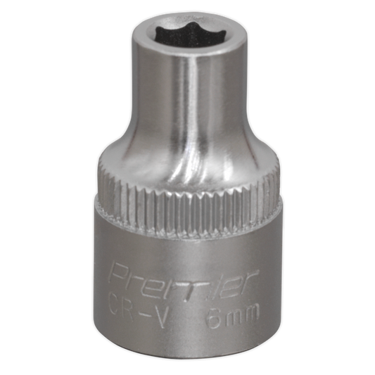 Sealey 6mm 3/8"Sq Drive WallDrive® Socket S3806