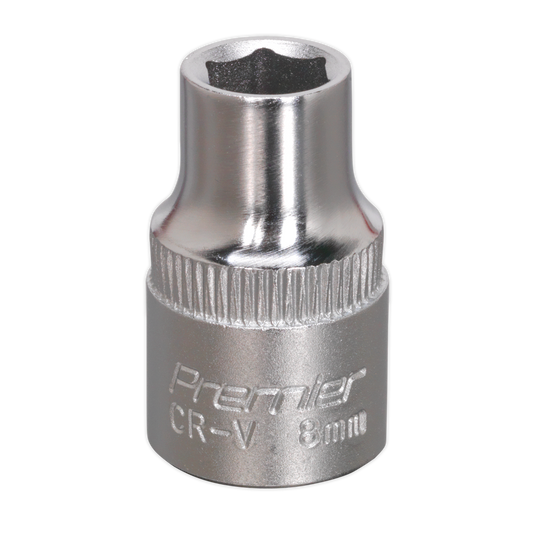 Sealey 8mm 3/8"Sq Drive WallDrive® Socket S3808