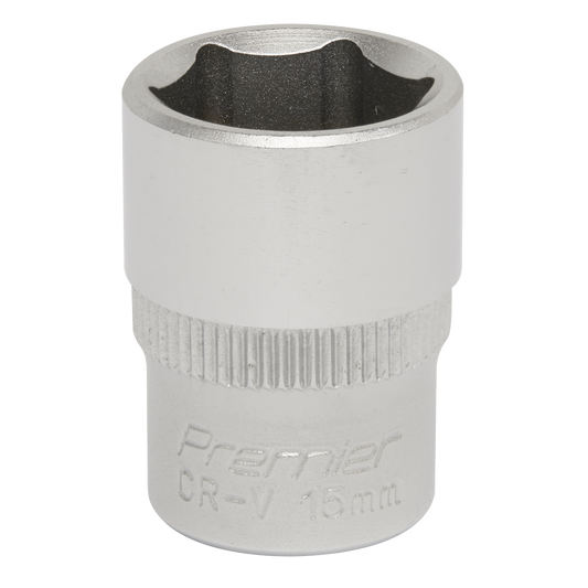 Sealey 15mm 3/8"Sq Drive WallDrive® Socket S3815