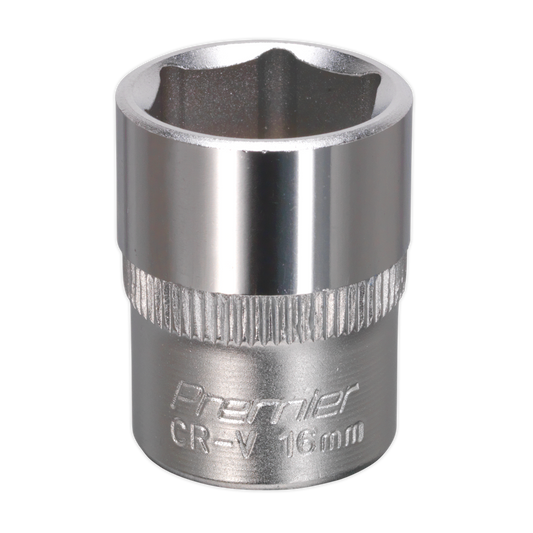 Sealey 16mm 3/8"Sq Drive WallDrive® Socket S3816