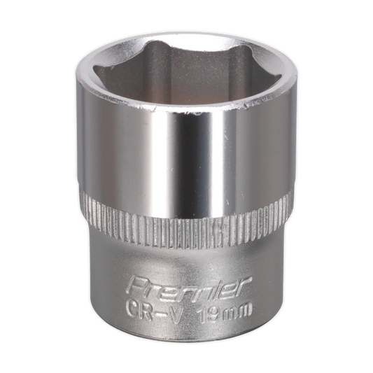 Sealey 19mm 3/8"Sq Drive WallDrive® Socket S3819