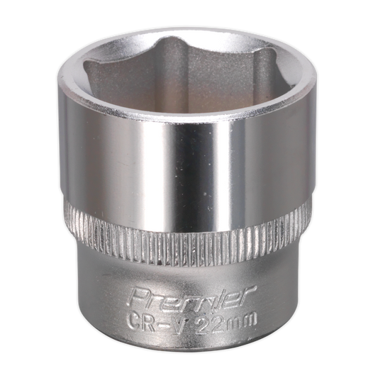 Sealey 22mm 3/8"Sq Drive WallDrive® Socket S3822
