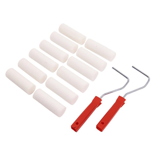 Amtech 14 Piece mini paint roller set S3895