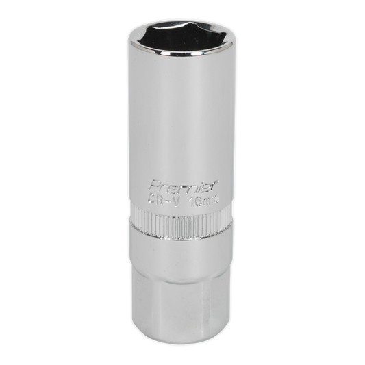 Sealey 16mm Spark Plug Socket 3/8"Sq Drive S38SP10
