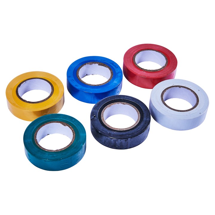 Amtech 60 Piece insulation tape set in assorted colours S4170