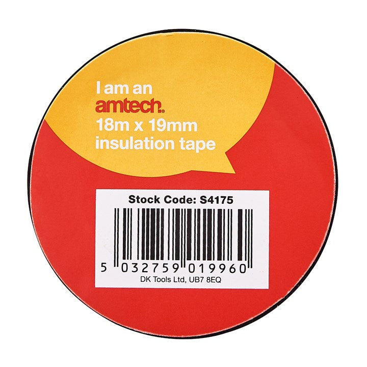 Amtech 60 Piece insulation tape set - black S4175