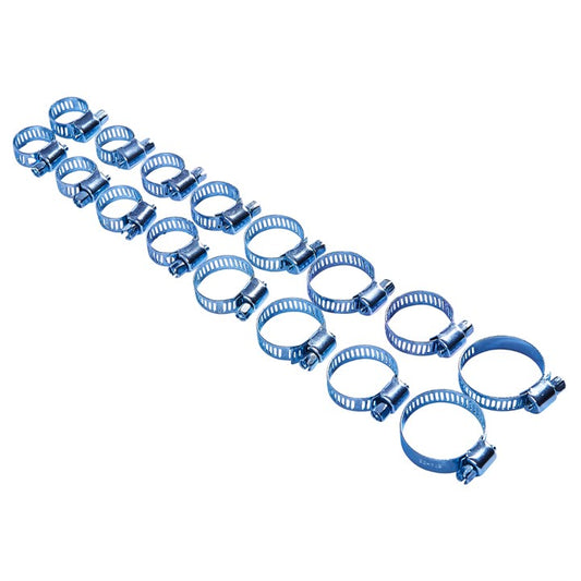 Amtech 16 Piece hose clip set S4390