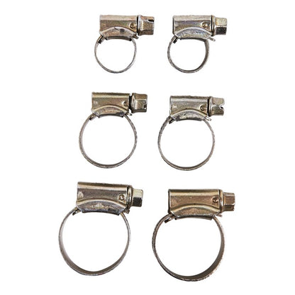 Amtech 6 Piece hose clip set S4400