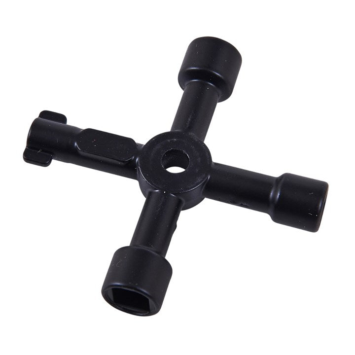 Amtech 4-Way plumbing key S4600