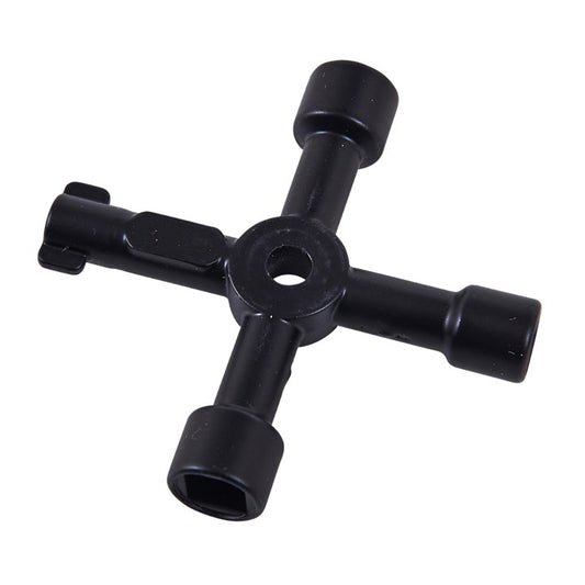 Amtech 4-Way plumbing key S4600