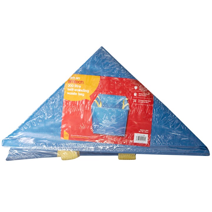 Amtech 300 Litre self-standing waste bag S4685