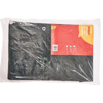 Amtech 180cm (6ft) x 120cm (4ft) Tarpaulin - green S4905