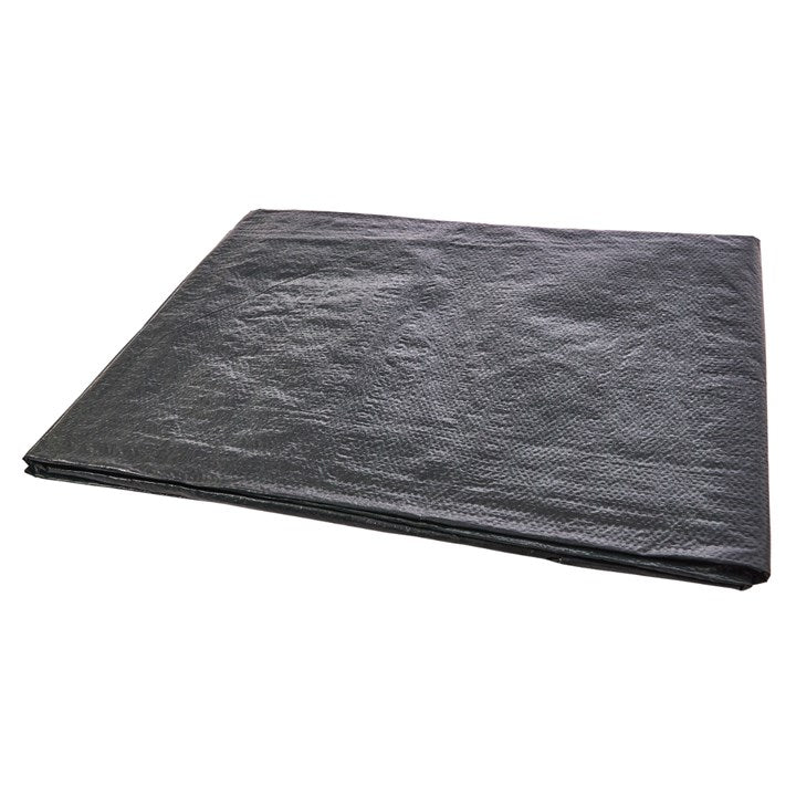Amtech 365cm (12ft) x 245cm (8ft) Tarpaulin - green S4910