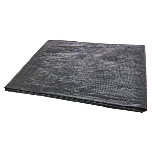 Amtech 365cm (12ft) x 245cm (8ft) Tarpaulin - green S4910