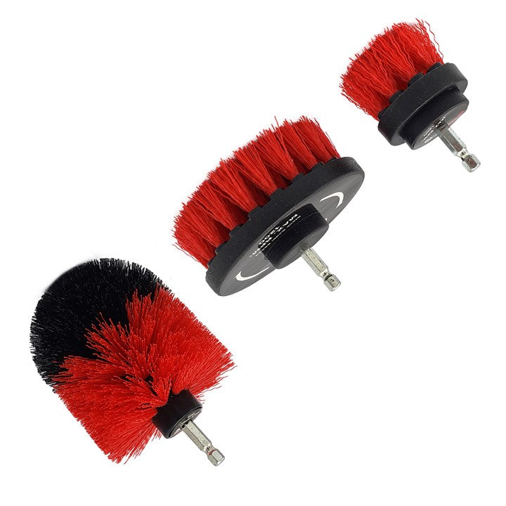 Amtech Cordless drill cleaning brush set S5523