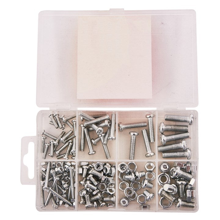 Amtech 150 Piece assorted nut and bolt set S5825