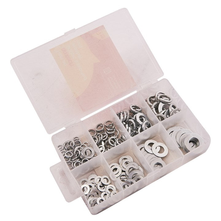 Amtech 200 Piece Assorted washer set S5850