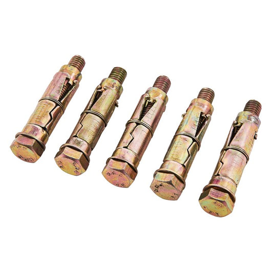 Amtech 5 Piece M10 x 70mm expansion bolts S5935