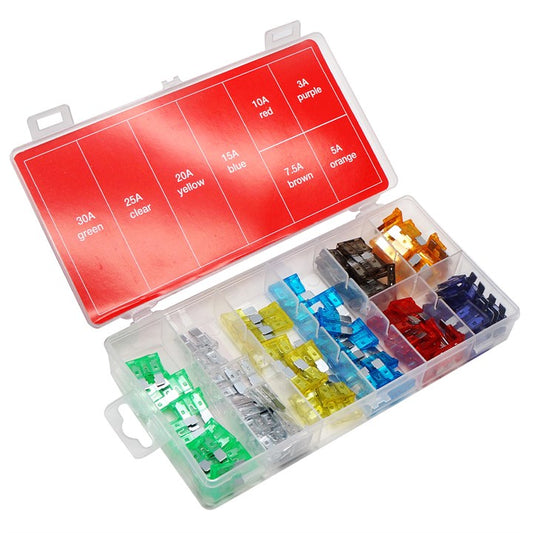 Amtech 96 Piece maxi blade auto fuse kit S6209