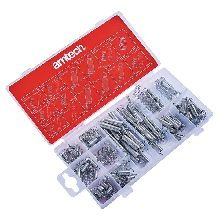 Amtech 150 Piece assorted springs S6210