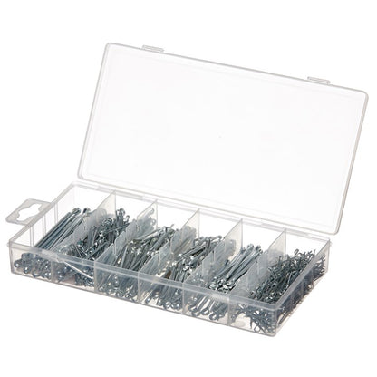 Amtech 500 Piece split pin /cotter pin set S6260