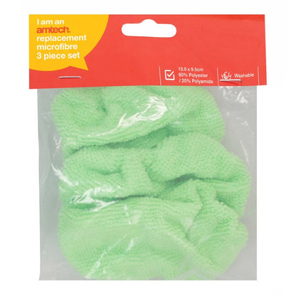 Amtech Replacement microfibre car cloths (3 pack) S6309