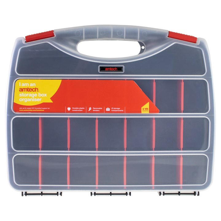 Amtech Storage box organiser S6460