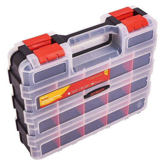 Amtech 34 Section double sided storage box S6463