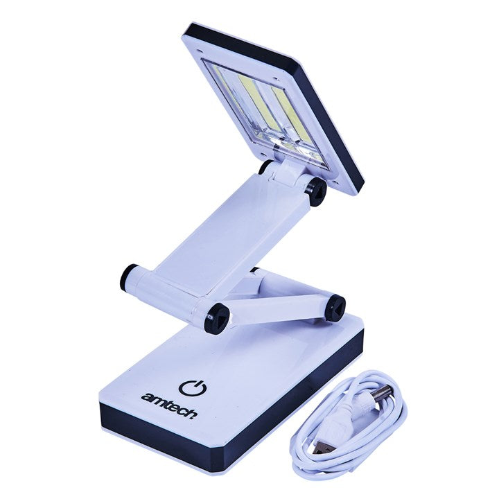 Amtech Rechargeable USB folding table lamp S8125