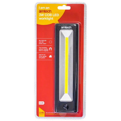 Amtech 3W COB LED worklight S8145