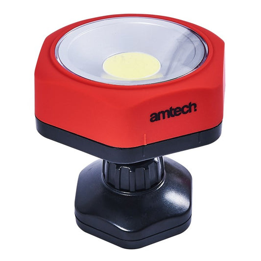 Amtech 3W COB LED swivel base worklight S8147