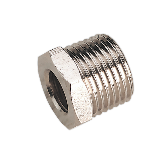 Sealey Adaptor 1/2"BSPT Male to 1/4"BSP Female SA1/1214F