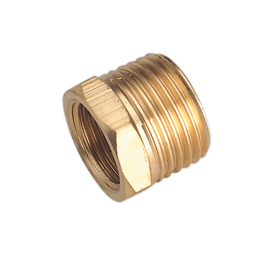 Sealey Adaptor 1/2"BSPT Male to 3/8"BSP Female SA1/1238F