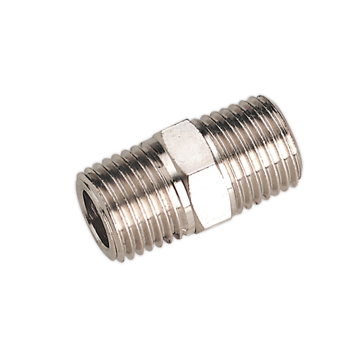 Sealey Double Male Union 1/4"BSPT to 1/4"BSPT SA1/1414