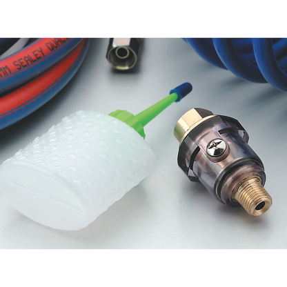 Sealey 1/4"BSP Mini In-Line Air Tool Oiler with Filler SA111