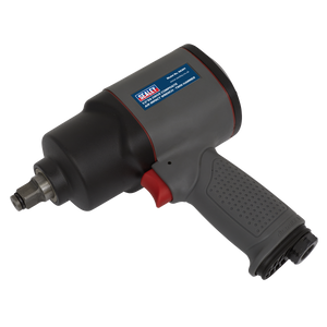 Sealey 1/2"Sq Drive Composite Air Impact Wrench - Twin Hammer SA201