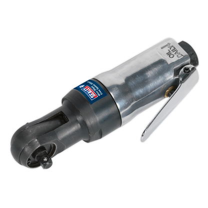 Sealey 1/4"Sq Drive Super Stubby Air Ratchet Wrench SA230