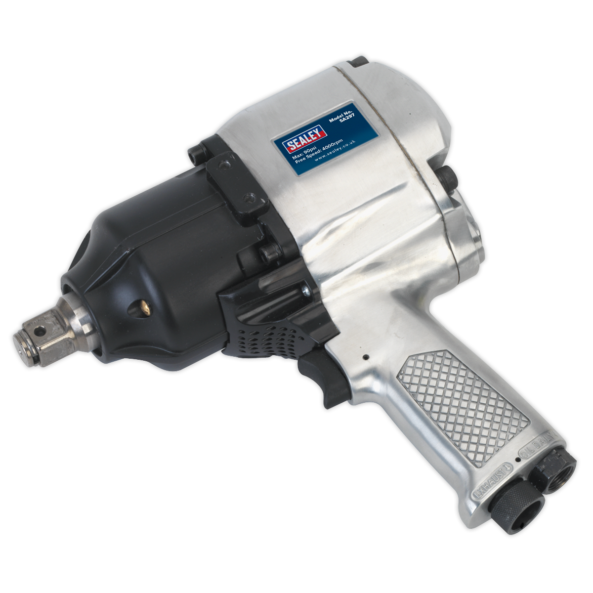 Sealey 1"Sq Drive Air Impact Wrench - Pin Clutch SA297