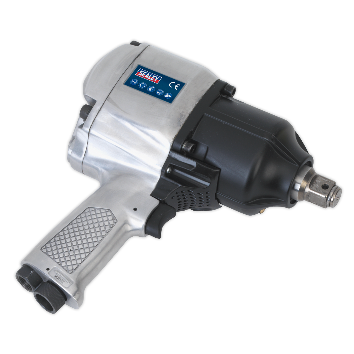 Sealey 1"Sq Drive Air Impact Wrench - Pin Clutch SA297