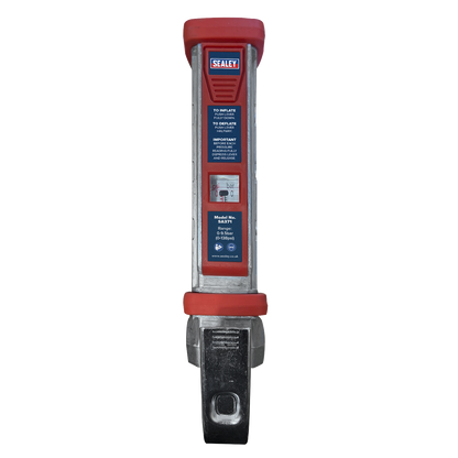 Sealey Tyre Inflator with 0.5m Hose & Twin Push-On Connector SA371