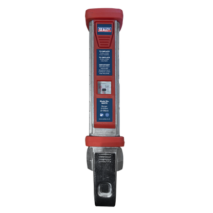 Sealey Tyre Inflator with 2.7m Hose & Clip-On Connector SA372