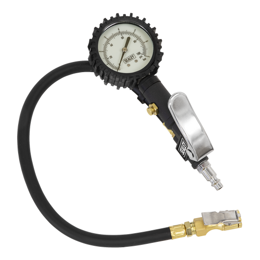 Sealey Tyre Inflator with Clip-On Connector SA399
