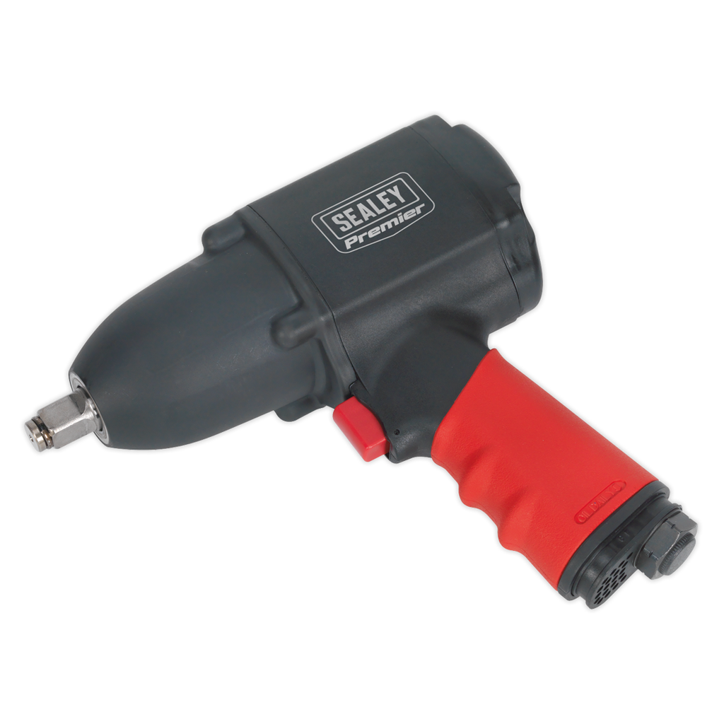 Sealey 1/2"Sq Drive Air Impact Wrench - Pin Clutch SA6001