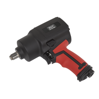 Sealey 1/2"Sq Drive Air Impact Wrench Twin Hammer SA6002