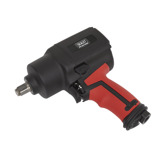 Sealey 1/2"Sq Drive Air Impact Wrench Twin Hammer SA6002