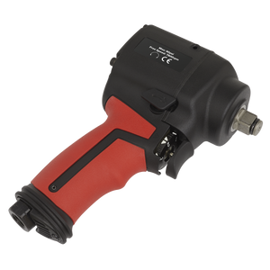 Sealey 1/2"Sq Drive Stubby Air Impact Wrench - Twin Hammer SA6002S