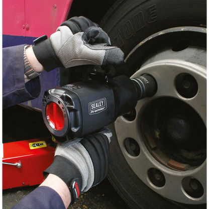 Sealey 1"Sq Drive Composite Air Impact Wrench - Twin Hammer SA6005