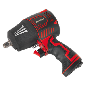 Sealey 1/2"Sq Drive Composite Air Impact Wrench - Twin Hammer SA6006